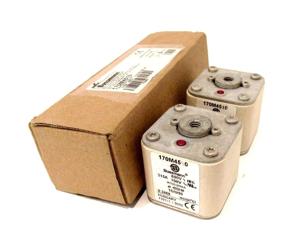 LOT OF 2 NEW BUSSMANN 170M4510 FUSES