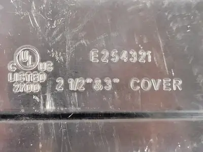 3" Conduit Body E254321