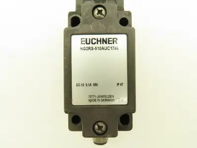 Euchner NG2RS-510AU Limit Switch Steel Roller Plunger 30V 0.1A IP67