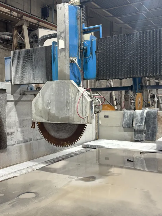 Used HENSEL BURKHARDT Gantry Saw Abrasive & Friction Saws Minnesota US | STONE EQUIPMENT WAREHOUSE #910140