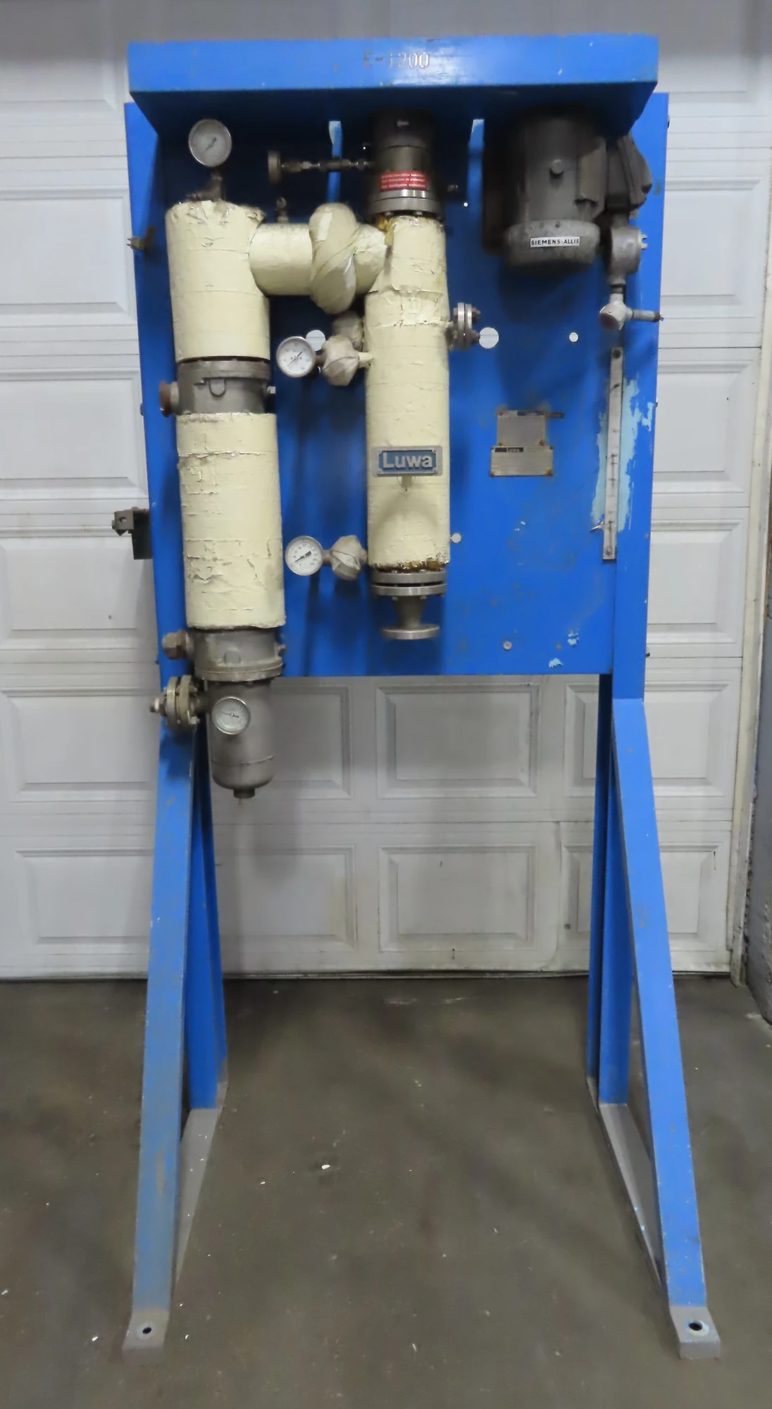 Luwa Wiped Film Evaporator