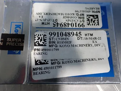 New | in-Stock KOYO 4501011799 Tooling & Accessories (Other) Ohio US | HGR 24 #802202