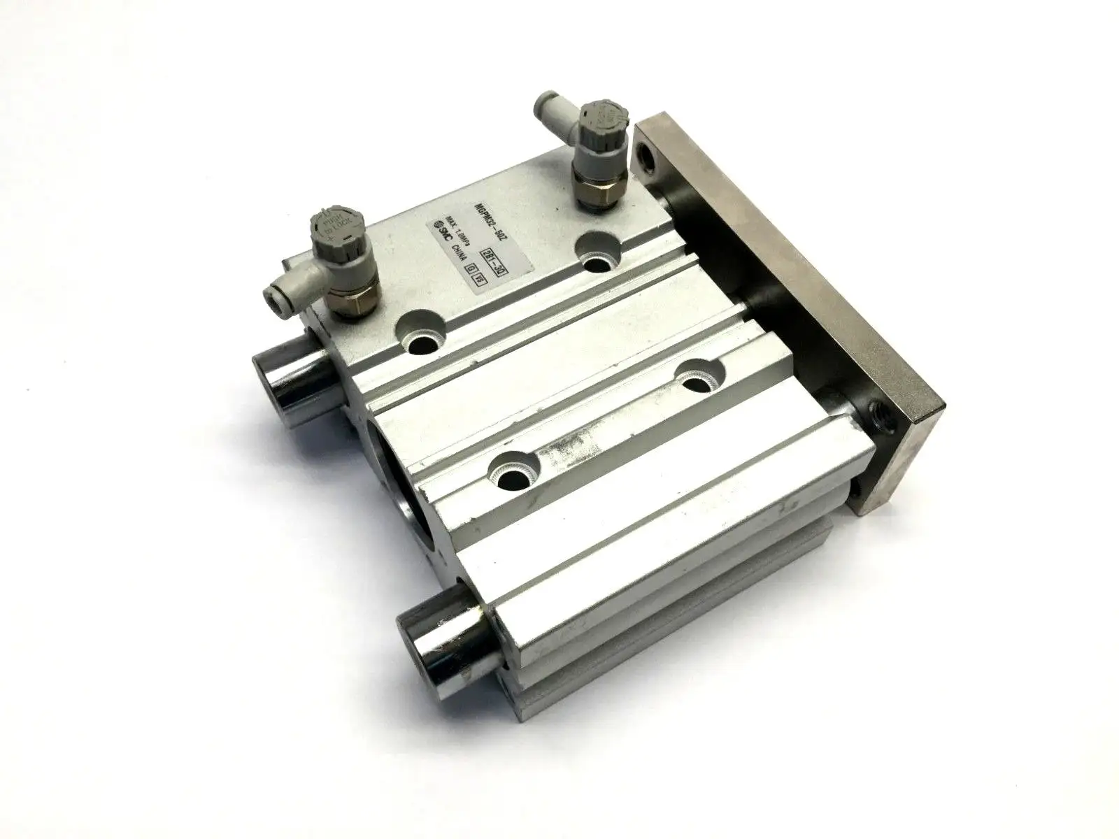 USED SMC PNEUMATIC CYLINDER MGP-Z MAX. 1.0MPA