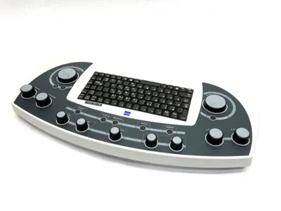 USED ZEISS ELECTRONIC MICROSCOPE KEYBOARD