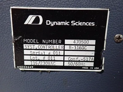 USED DYNAMICS SCIENCES 470500