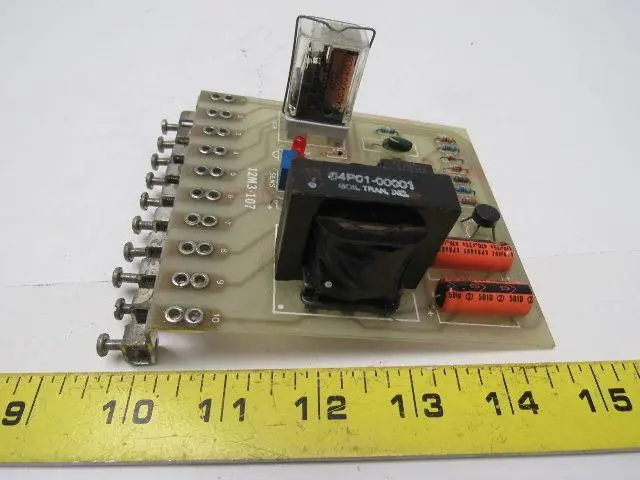 Fenner 12M-03-00107-01 Phase-Loss & unbalance Detector Circuit Board Card