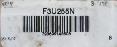 NEW LINK BELT F3U255N FLANGE MOUNT BEARING 3-7/16"