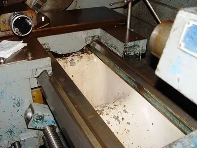 USED LODGE & SHIPLEY 18" X 84" GAP BED GEARED HEAD ENGING LATHE
