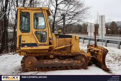 Used 1989 CATERPILLAR D4C Bulldozers Pennsylvania US | Proxy Equipment #1377697