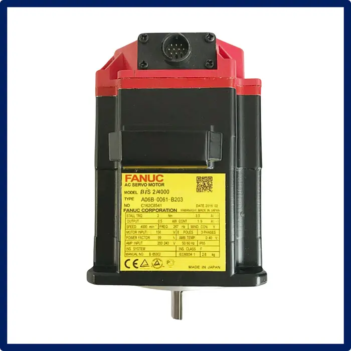 Used MITSUBISHI A06B-0061-B203 Servo Motors Texas US | CNC TOOLS LLC #891953