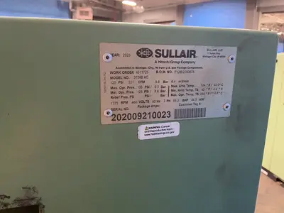 Used 2020 SULLAIR 3709B AC Miscellaneous MRO Ohio US | HGR 24 #1266322