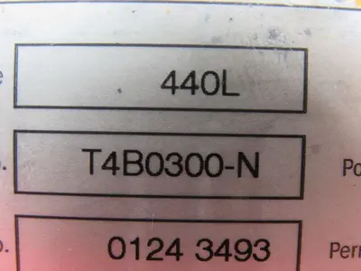 A-B Allen Bradley 440L-T4B0300N POC-14 Safety Light Curtain Transmitter 12"