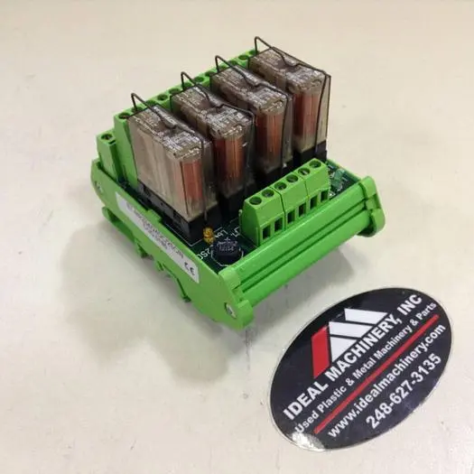 Used EUROTEK ET-MRZ04/24DC/2SC/N Relays & Switches Michigan US | Ideal Machinery #700959
