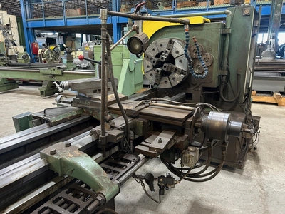 30"x120"cc KINGSTON Hollow Spindle Engine Lathe, 2012
