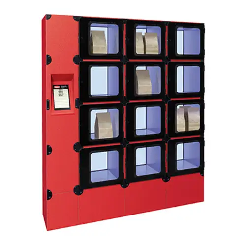 Hatco F2G-34-A 12 Compartment Floor Model Heated Food Locker - 62 1/8"W x 14 1/3"D x 71 1/4"H, 120v
