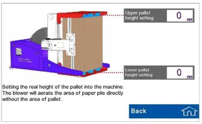 NEW WPT 108A 42.5" AUTOMATIC JOGGER AERATOR PAPER LOAD TURNER