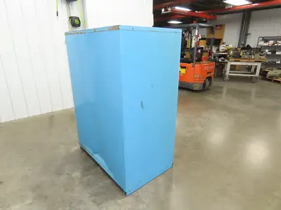 Nu-Era Modular Tool Storage Cabinet 10 Drawer 45x28x61" Stanley Vidmar Blue