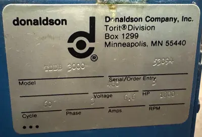 USED TORIT TDDB-3000