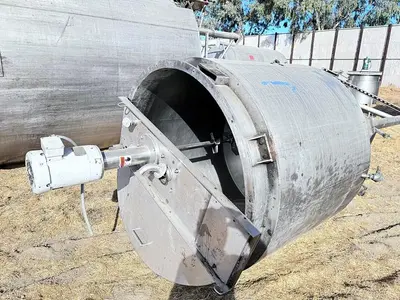 Tank, 750 Gallon, 316 Stainless Steel, Jacketed, Agitated, #5991050