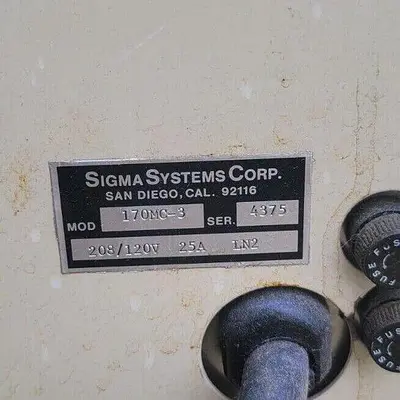 USED 1997 SIGMA SYSTEMS 170MC-3