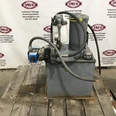 Parker H-PAK H12.3KS5W2PV/10 Hydraulic Power Unit Tank 10 Gal 2.3 GPM 2010 PSI