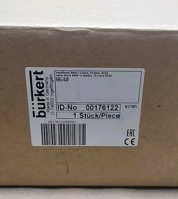 NEW Burkert 8640