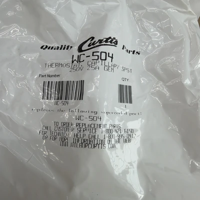 NEW Curtis WC-504