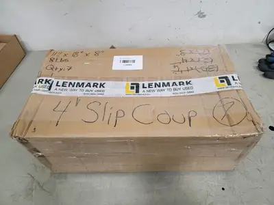 4" Set Screw Steel Coupling Connector (Box of 7)