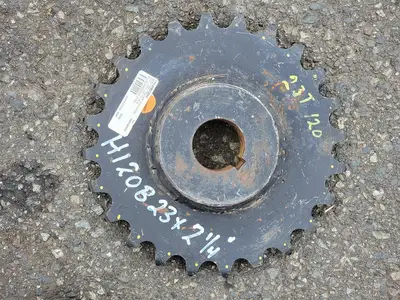 Roller Chain Sprocket H120B23204, Size 120, 23 Teeth