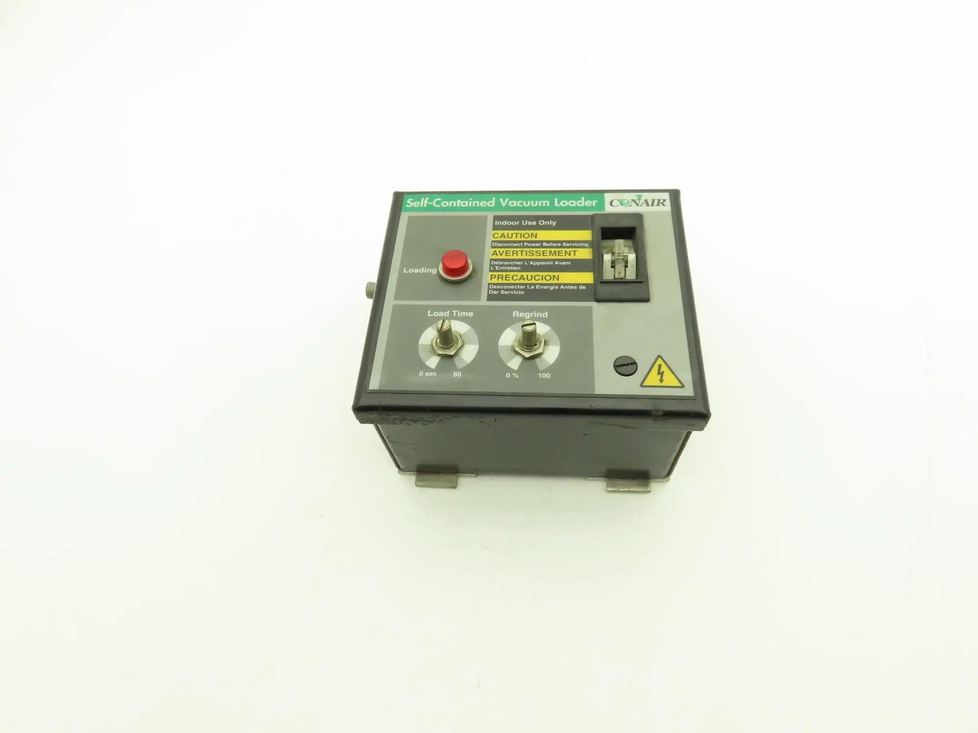 Conair 107-536-02 Vacuum Loader Integral Motor Control Panel Box