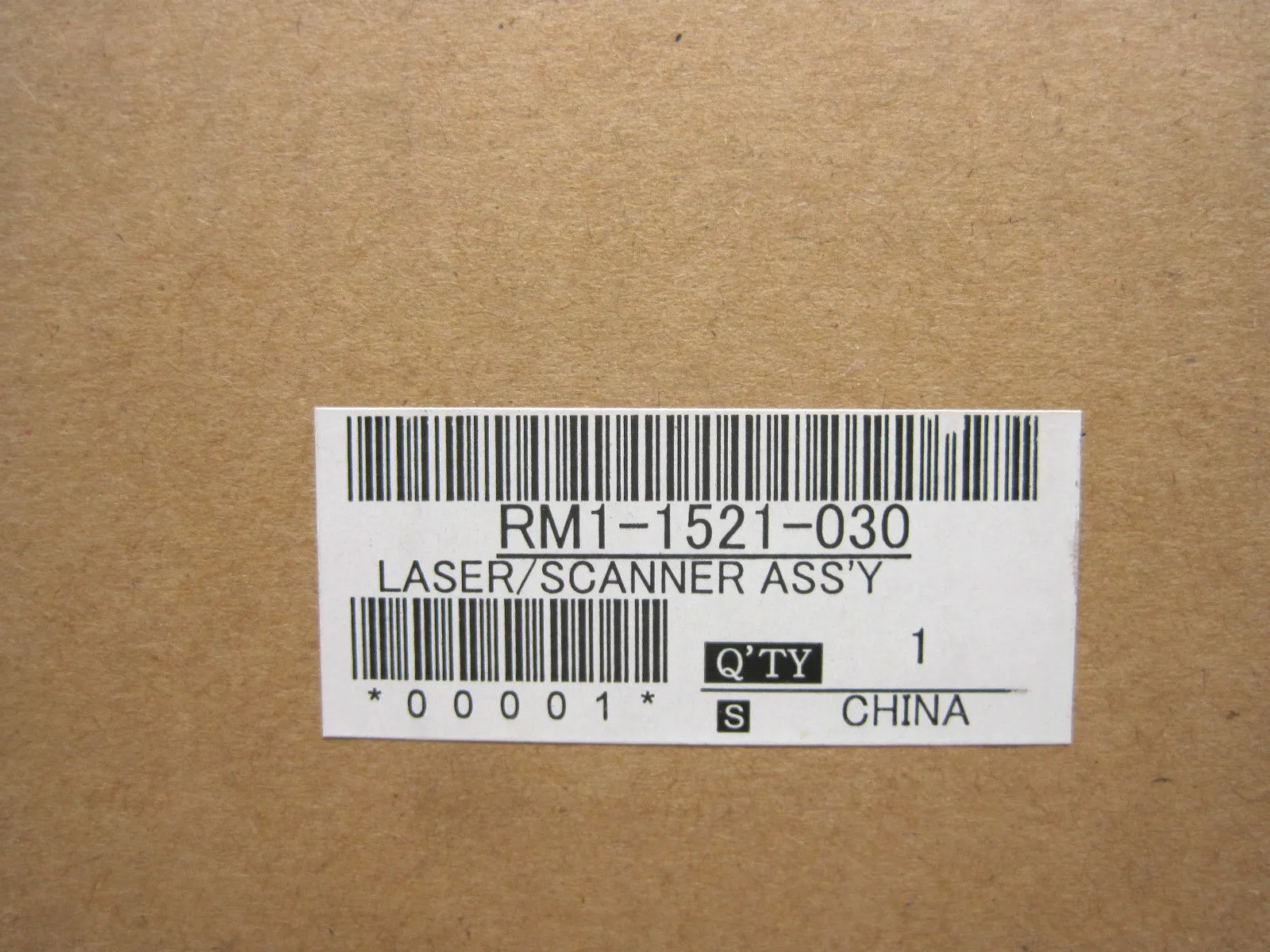 NEW HP RM1-1521-030 LASER SCANNER ASSY. RM11521030
