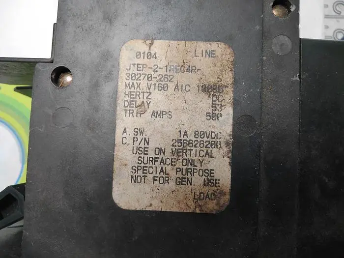 Used AIRPAX JTEP-2-1REC4R-30270-262 Circuit Breakers | SMT Resource #488009