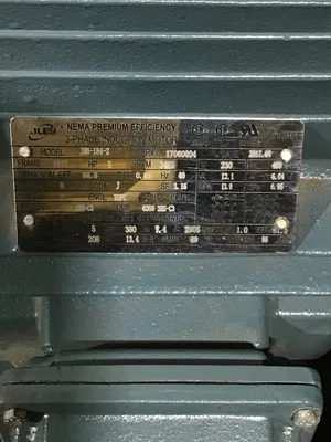Northern Blower JMN-184-2 Industrial Pressure Blower