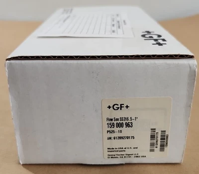 NEW Georg Fischer Signet LLC 159 000 963