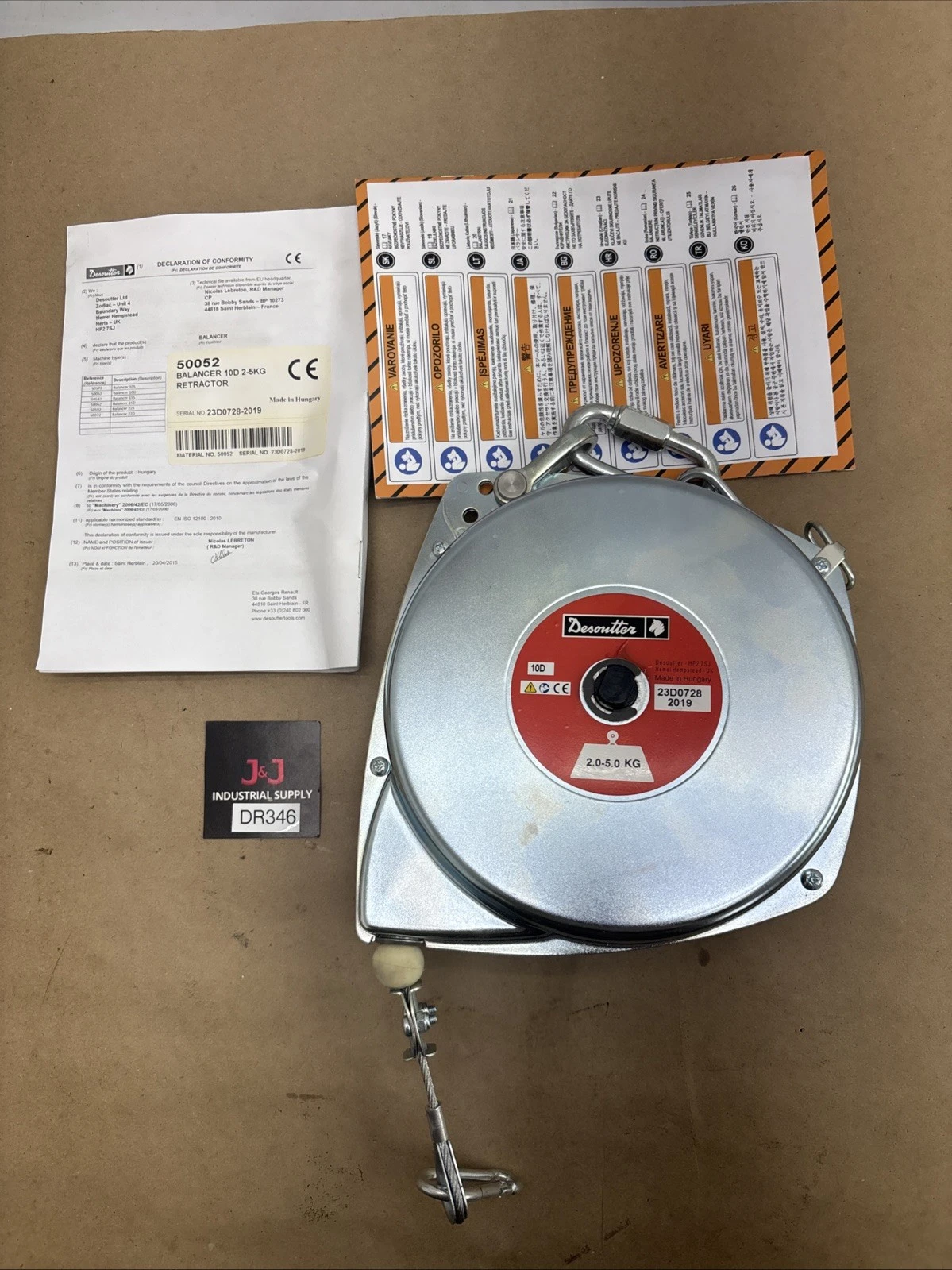 NEW Desoutter 50052