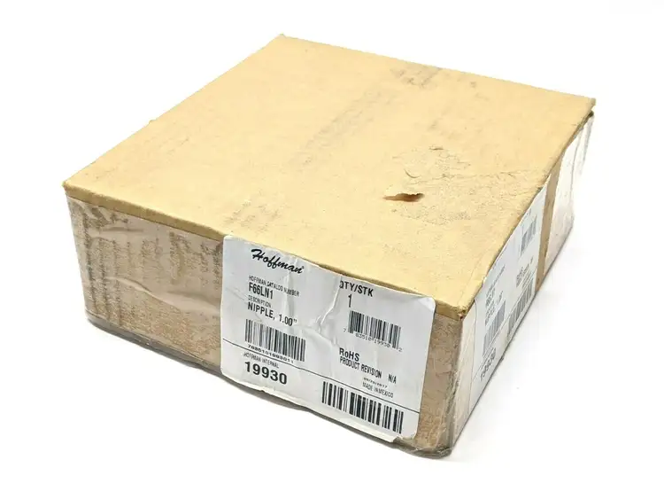 New | in-Stock Hoffman Nipple 1" 19930 Electrical Fittings Michigan US | Maverick Industrial Sales #1398191