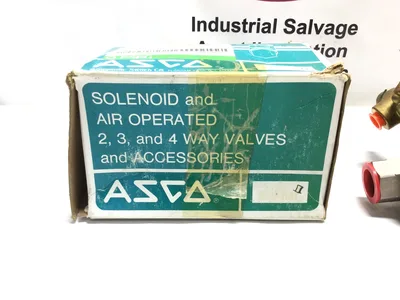 Asco K2063806RF Red Hat Solenoid & Air Operated Valve 3/8″ NPT 120V 60Hz 20Watts