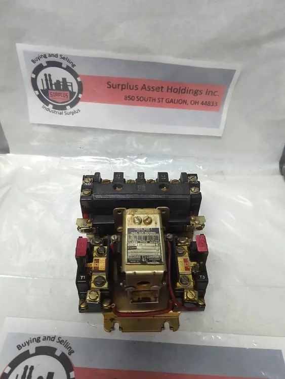 Used SQUARE D 8536 C0-3 Starters | Surplus Asset Holdings #1205178