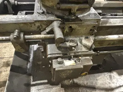 #2A WARNER & SWASEY MODEL #M-510 TURRET LATHE WITH BAR FEED: YOBRO #24459