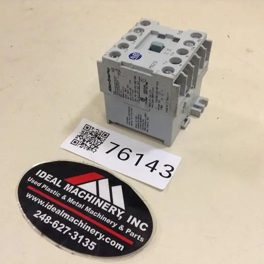 Used ALLEN BRADLEY 100-M09NZ.3 SER A PLC Contactors Michigan US | Ideal Machinery #702329