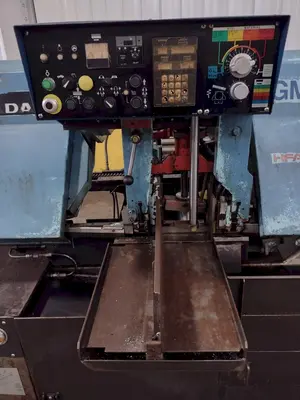 16" X 16" AMADA MODEL #HFA-400W AUTOMATIC HORIZONTAL BANDSAW: STOCK #15398