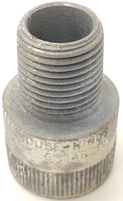 🔥10 Eaton Crouse-Hinds REA12 SA, Explosion Proof IMC/Rigid Reducer, 1/2 x 3/4