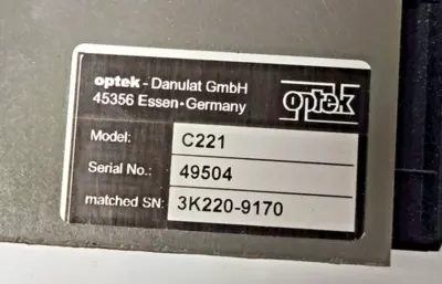 Optek C221 Control 200 Conductivity Controller