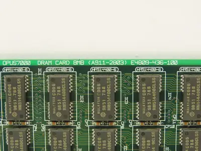 Okuma A911-2803 Opus7000 DRAM Card 8MB Circuit Board