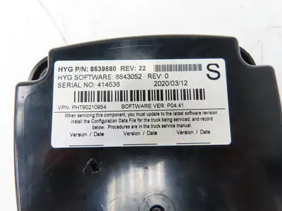 Hyster 8539580 Forklift Display Controller Module Rev 0 W/Key Off E80XN