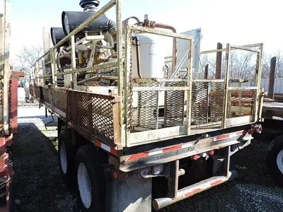 Used 1984 FRUEHAUF PBA-F2-28N 30’ T/A FLOAT TRAILER Lowboy Trailers Pennsylvania US | East West Machinery & Drilling #1417249