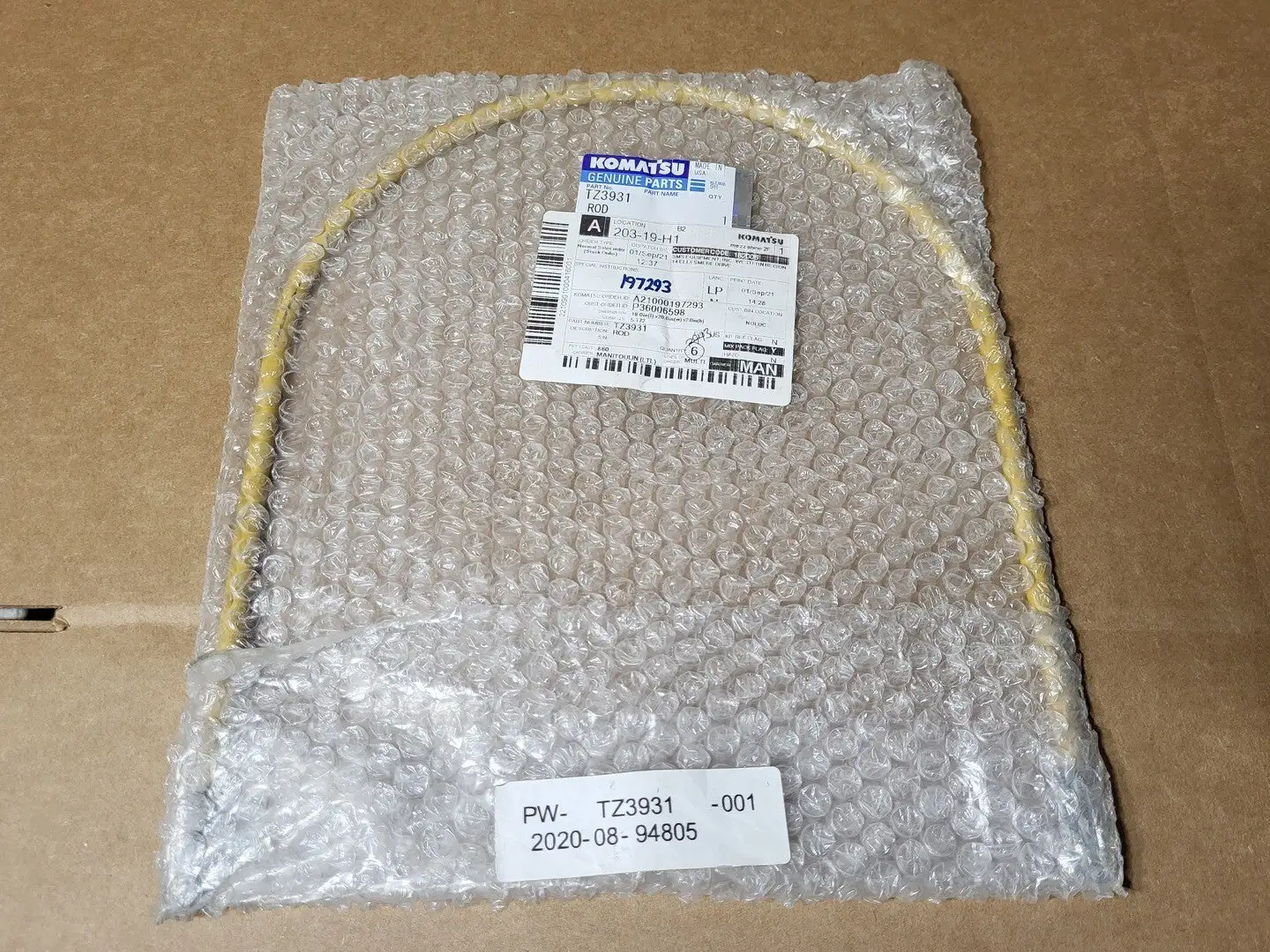 NEW KOMATSU TZ3931