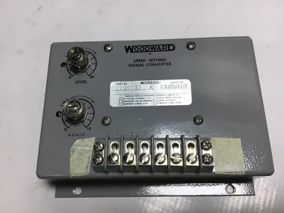 Woodward 2301 Motor Operated Potentiometer/Speed Sensor/Signal Converter/Power Supply/Amplifier/Voltage Switch (Set)