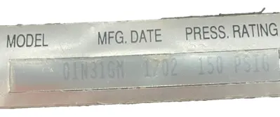 USED GREAT PLAINS IND. 01N31GM ELECTRONIC WATER METER