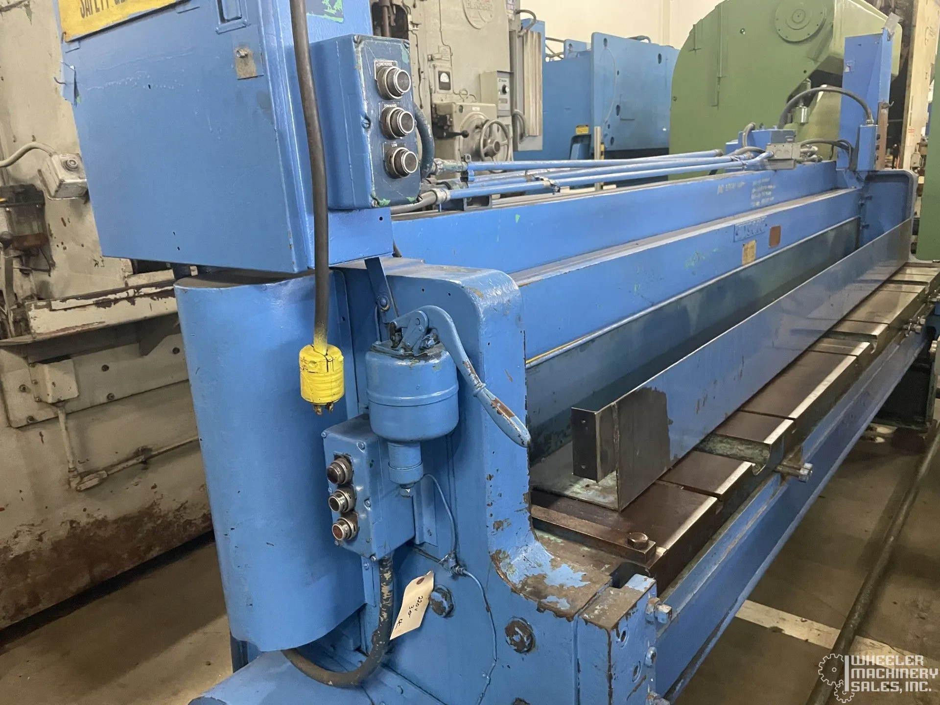 WYSONG 1010-RD Mechanical Power Squaring Shear 10' x 10 ga. #8223 #2